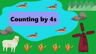 4 Times Table Song | Count by fours | Multiplication Song 4 | Mathically Genius screenshot 5