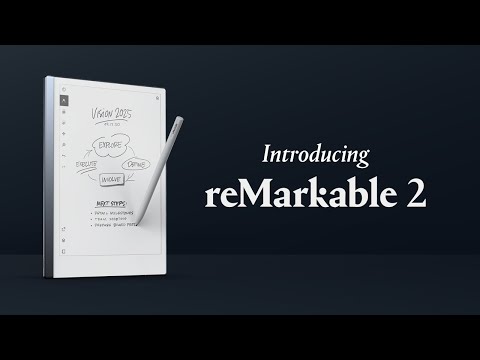 Introducing reMarkable 2 — the paper tablet