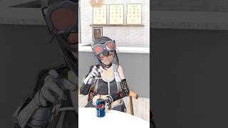 Grace Howard Flirting vs Anton Autism? zenless zone zero #shorts