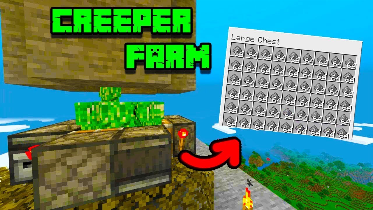 Creeper Farm 116 Bedrock