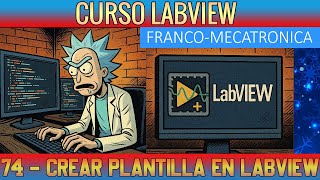 🟦 74 Como Crear Plantilla en LabVIEW para usar API BOT Telegram - Curso Avanzado LabVIEW