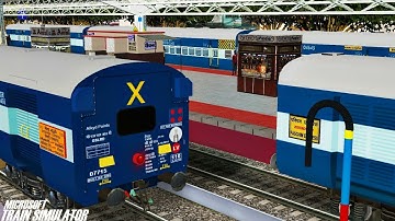 Guntakal Jn. - Vijayawada JanSadharan Special || SCR v3 || MSTS Open Rails Journey Part 1