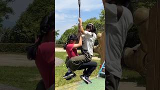 やっぱりターザンロープが好き★奈華