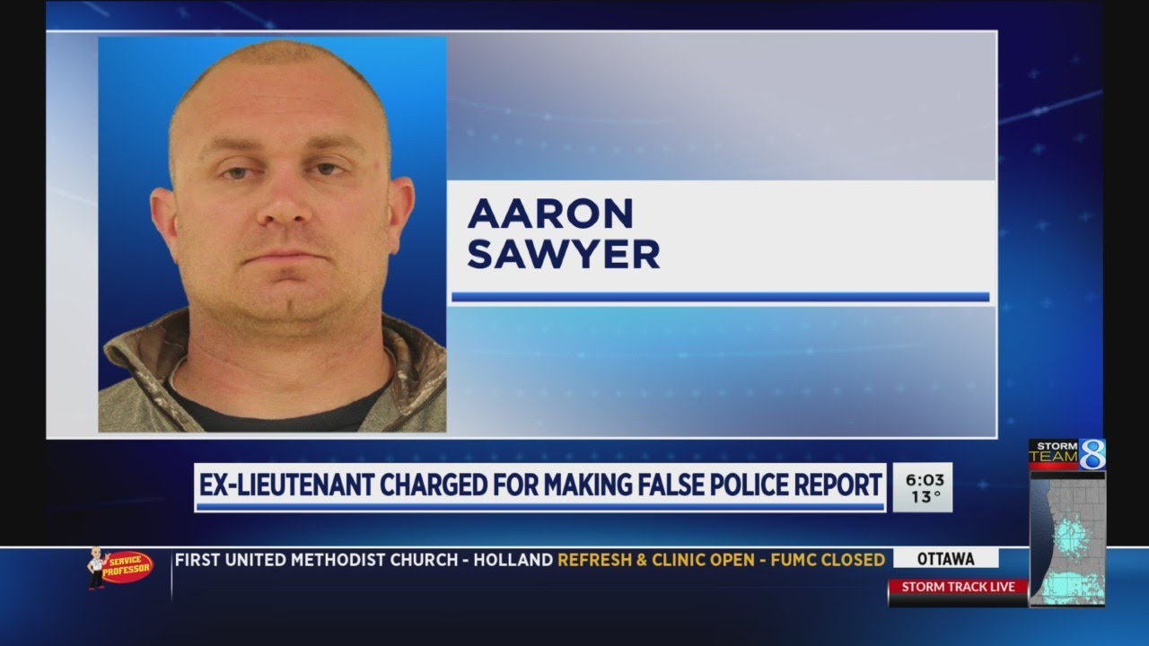 Ex-Rockford police lieutenant charged for making false report to police