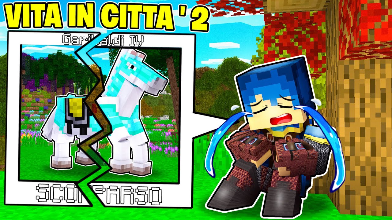 GARIBALDI IV È SCOMPARSO! - VITA IN CITTÀ 2 MINECRAFT S2 Ep.42
