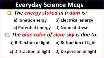 Most Important Everyday Science Mcqs | Most Repeated Everyday Science Mcqs | General Science Mcqs