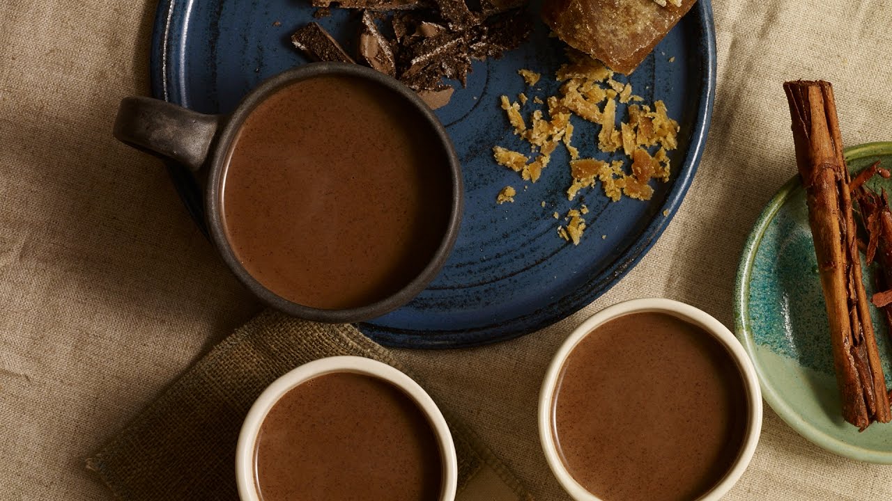 Pati Jinich Champurrado or Chocolate Atole YouTube