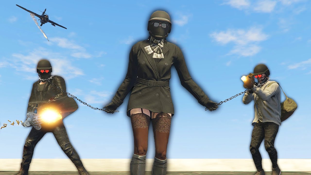 Battling Cringe Gamer Girl And Her Army Of Tryhard Simps (GTA Online)