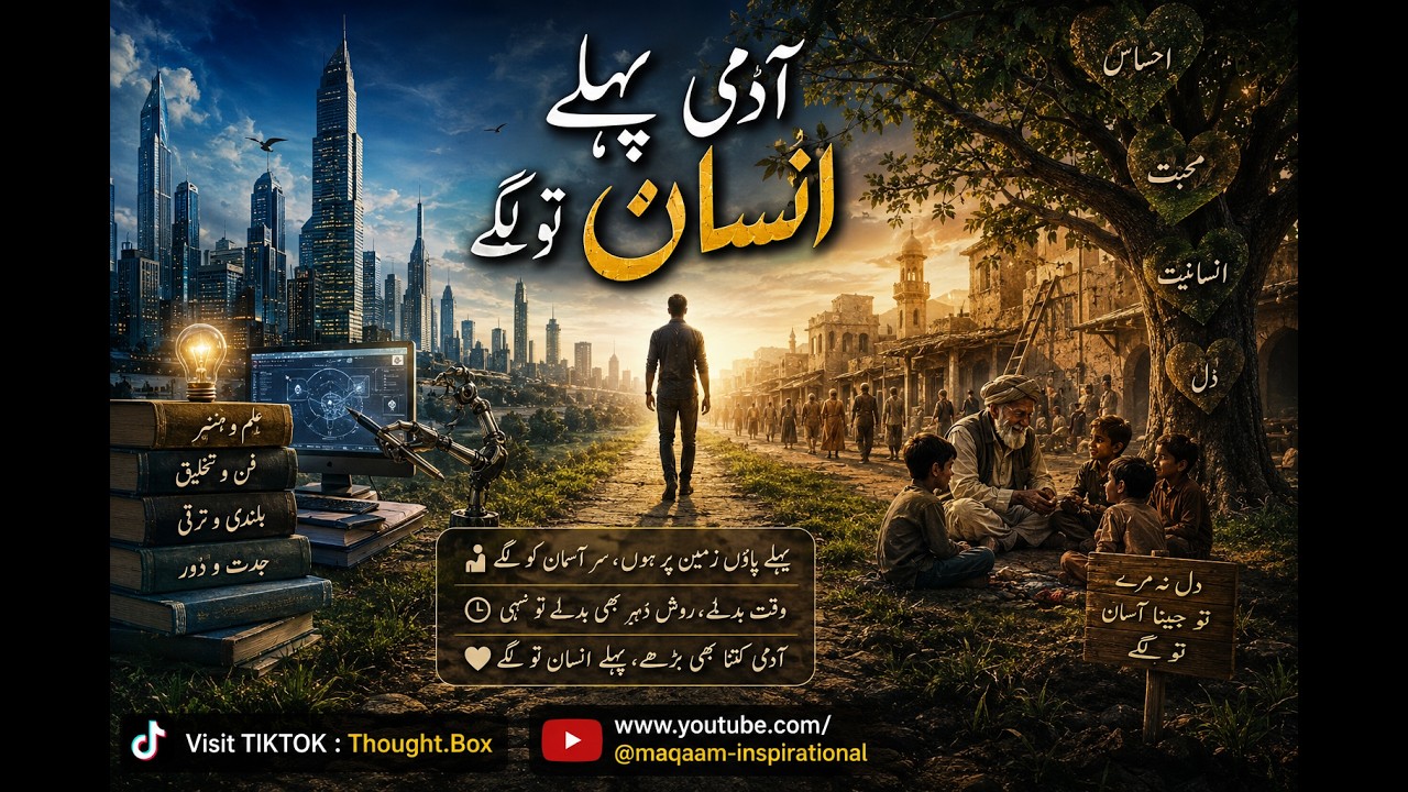 آدَمی اِنسان تو لَگے