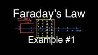 Electromagnetic Induction (7 of 15) Induced Emf in a Coil of Wire, Example No. 1