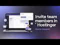 How To Share Hostinger Account Access | Hostinger Account Sharing