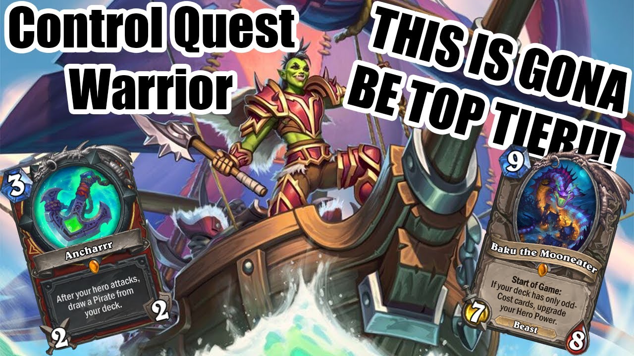 BEST CONTROL DECK IN WILD!!! | Odd Control Warrior Guide | United in Stormwind | Wild Hearthstone