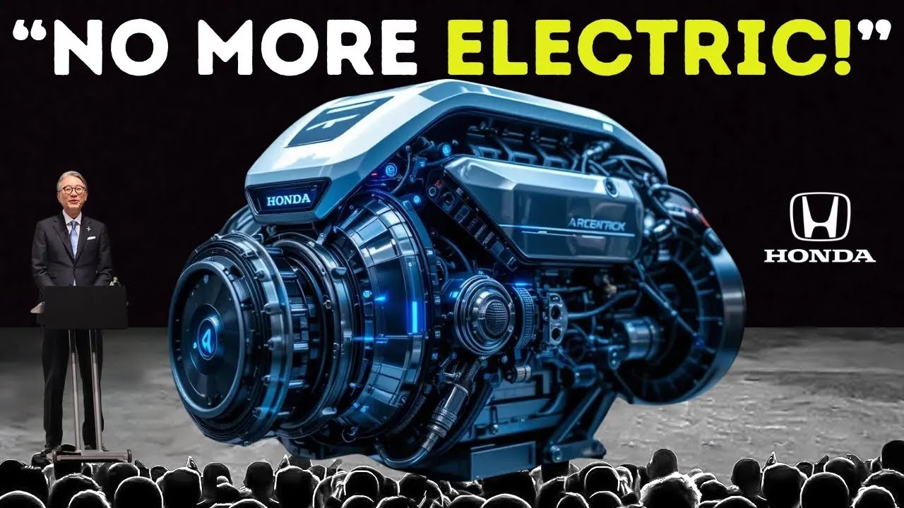 Honda CEO: "This New Engine Will DESTROY The Entire EV Industry!" - YouTube