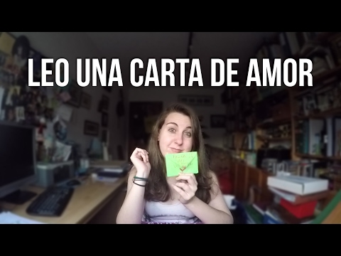 MI OSCURO PASADO: LEO UNA CARTA DE AMOR