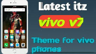 Vivo v7 theme for vivo phones screenshot 2