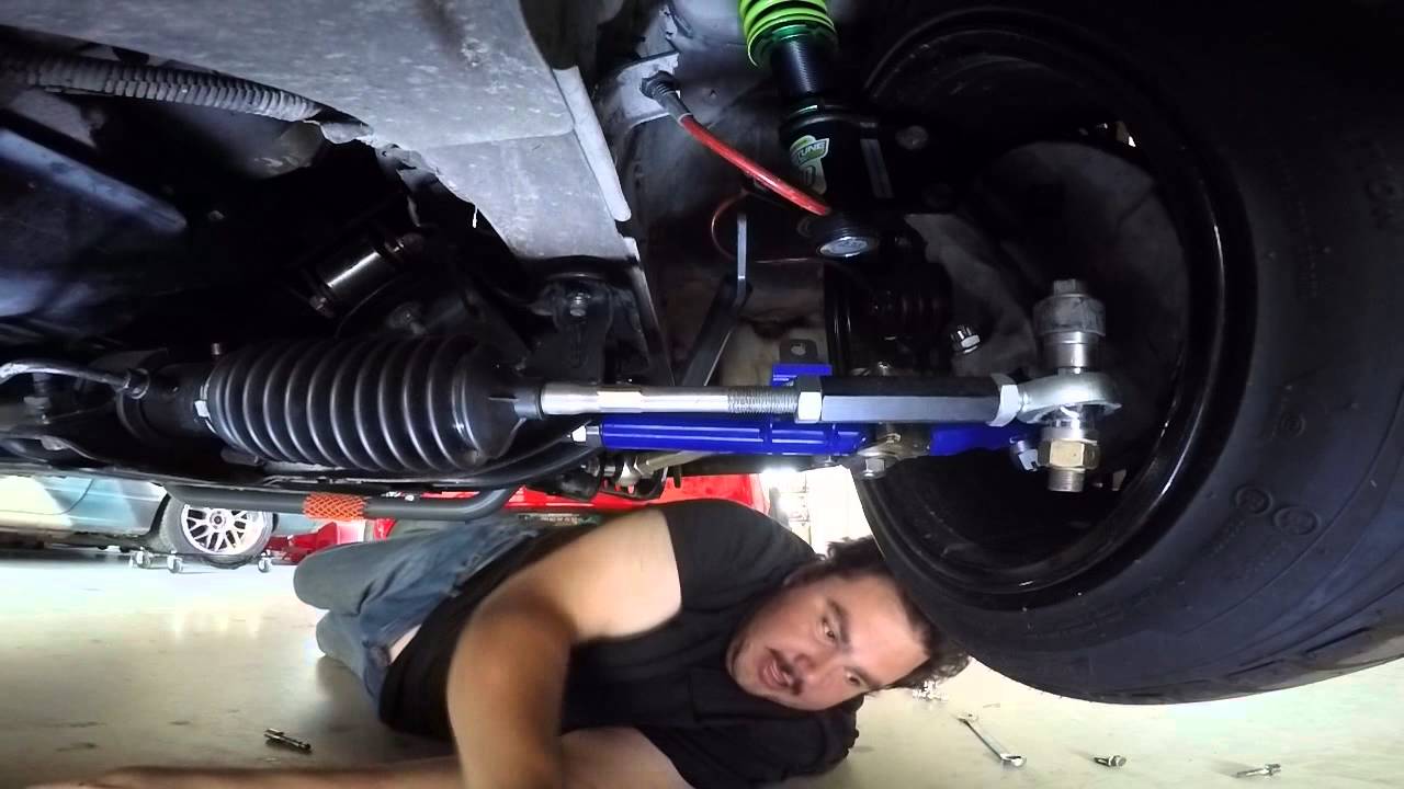 240SX Progress Front Sway Bar Installed YouTube