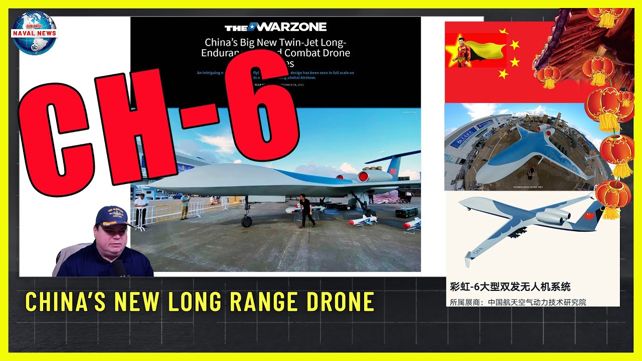 Download China's New Long Range Drone CH-6