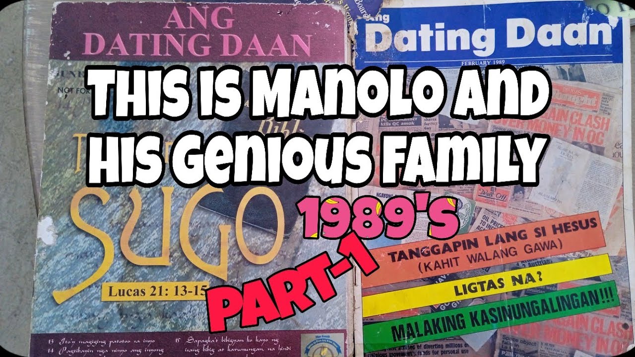 Part-1 / VERSION ng BIBLIYA / This is MANOLO And his Genious Family   @philipMORRIS-z7v