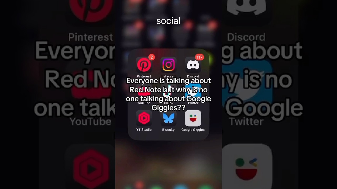 Google giggles vs rednote