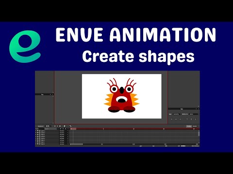 Enve animation create shapes