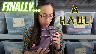POP UP CONSIGNMENT SALE HAUL TO RESELL! Did I Find Good Stuff? & Is This Counterfeit Valentino?