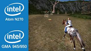 Planet Horse Gameplay Intel Atom N270 + Intel GMA 945/950
