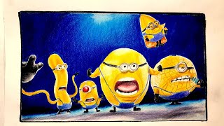 Drawing the Mega Minions | Despicable Me 4