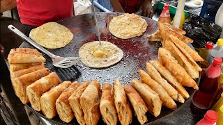 Kolkatas Best Roadside Roll Stall Egg Roll Price 40- Only Indian Street Food