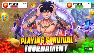 🤯 I FOUND BEST TOURNAMENT APP 🔥 |SOLO SURVIVAL GAMEPLAY | RAJ FF screenshot 3