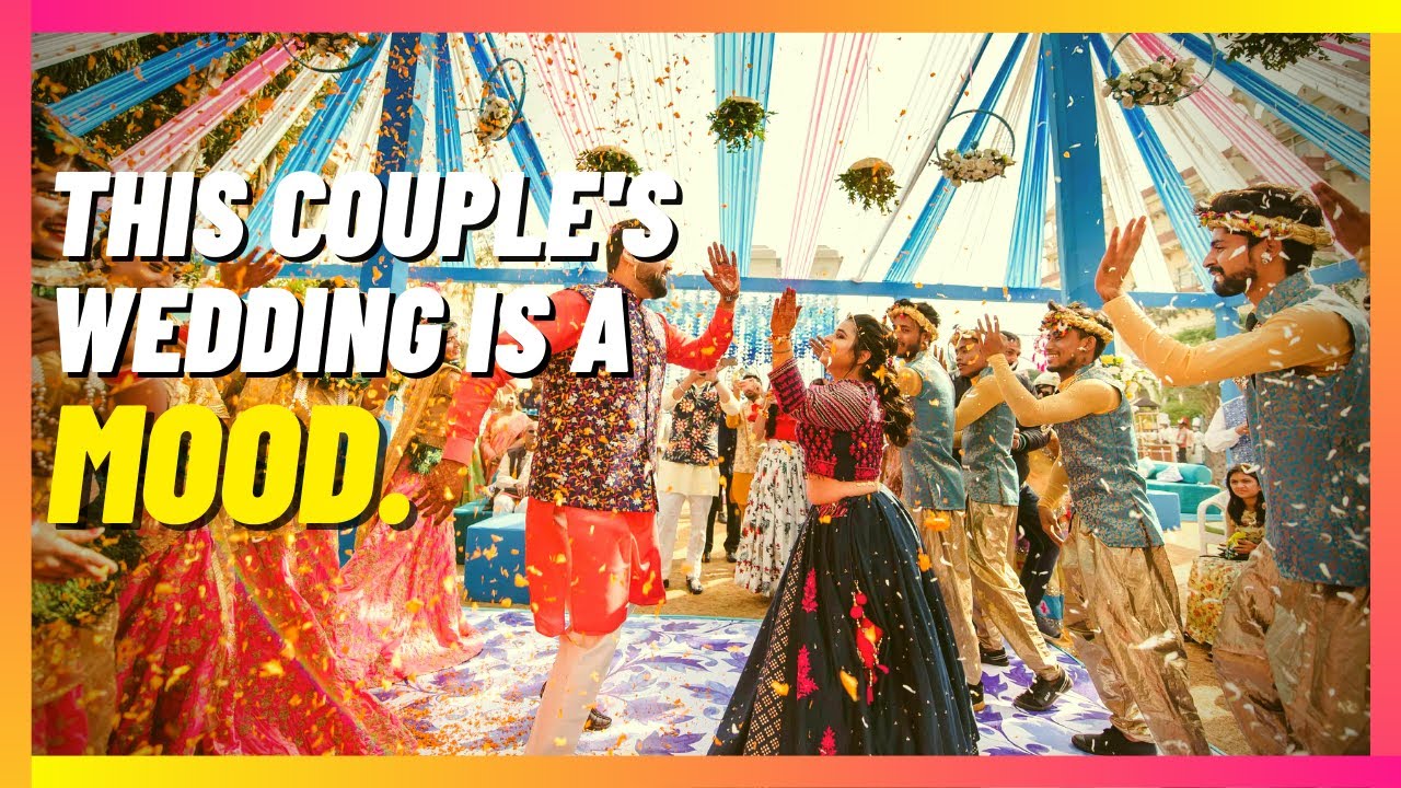 THIS COUPLE'S WEDDING IS A MOOD | DIVANSHU & MONIKA WEDDING TEASER | DANCEVINNIZ