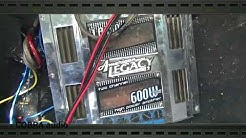 600watt American legacy amp with 4chanel NANDELI instal review 