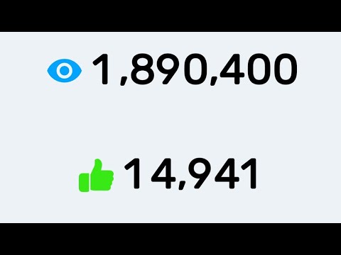 YouTube's video Live View, Like, Dislike, Comment and Viewers count