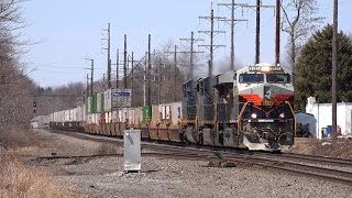 Trains on the Norfolk Southern Harrisburg Line Spring 2015