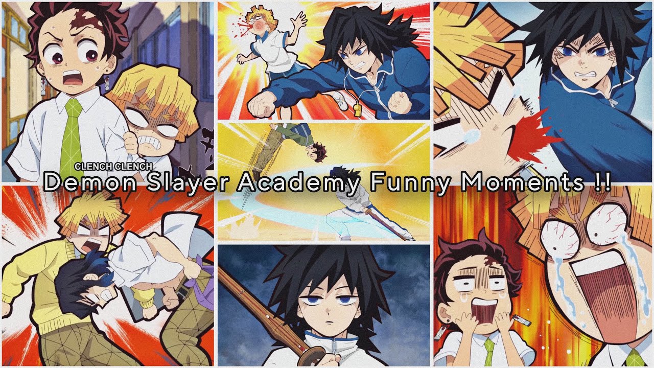 Demon Slayer Academy Funny Moments !!