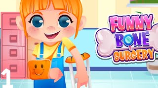 Funny Bone Surgery | Full Gameplay 100% Walkthrough | ( Funny Surgery Games [Part 1] ) screenshot 5