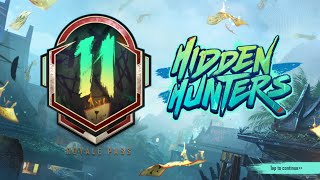 M11 Hidden Hunters Royal Pass Full Max