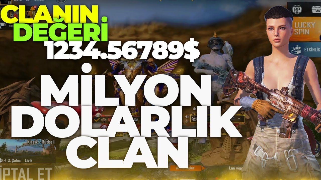 BAK Bİ CLANI ZENGİNMİ? CLAN OYUNCULARIMIN HESAPLARINI İNCELEDİM 🤔 / PUBG MOBİLE