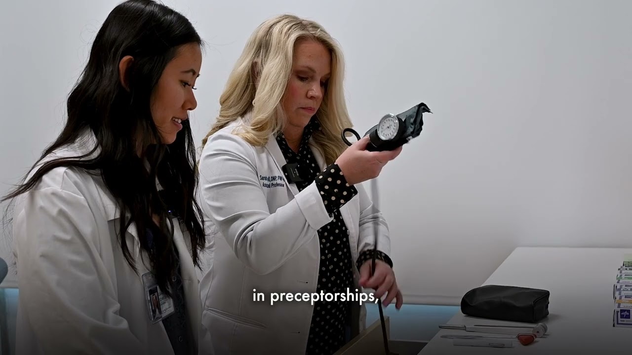The Precepting Process, featuring Sarah Campbell DNP, APRN, FNP-C & Grace Schroeder, Student