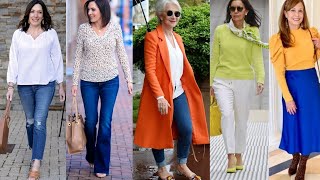 Ropa de Moda 2023 2024 Para Mujeres Maduras Pasado los 50, 60 y 70 años| Moda para Señoras