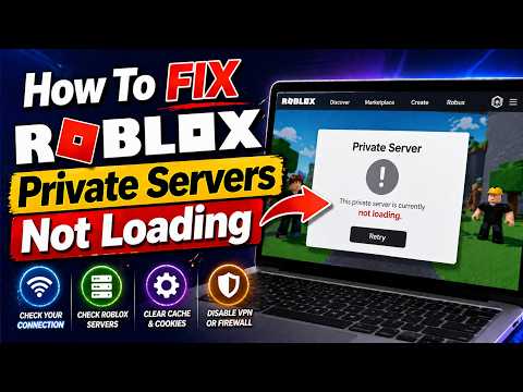 How To FIX Roblox Private Servers Not Loading