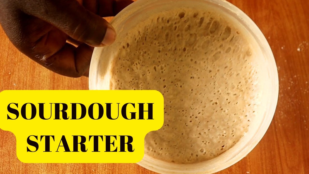 How I make my Simple Sourdough Starter at Home| Kenyan Mom