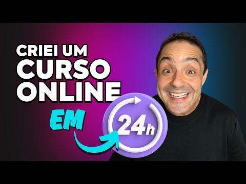 Como criar um CURSO ONLINE COMPLETO em 24 horas usando APENAS IA [Método 2025]