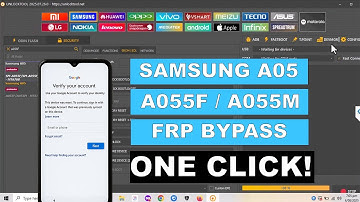 Samsung A05 (A055F/A055M) FRP Bypass by Unlock Tool (August 2025)