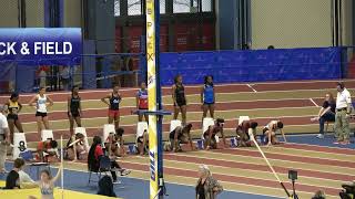 Girls 60m Dash Prelims Heat 1 4A/5A AHSAA Indoor State Championships 2025 Alabama High School Track