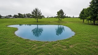 RAIN: check out the NEW PONDS!