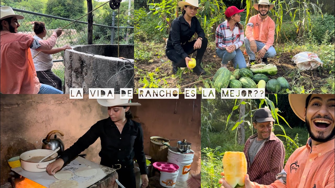 Nos invitaron a las SANDÍAS, a las TORTILLAS con frijolito y a vivir una gran EXPERIENCIA 🤠