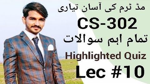 CS302 Lecture 10|VU short lectures by Amir|K.map|midterm preparation|CStudy with Amir