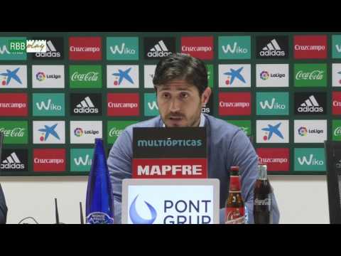 Rueda de prensa de Víctor Sánchez del Amo previa al Deportivo-Betis - Rueda de prensa de Víctor Sánchez del Amo previa al Deportivo-Betis