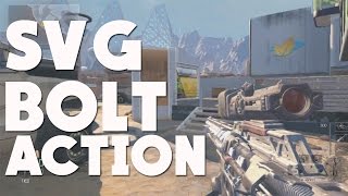 SVG100 BOLT ACTION SNIPER LEAKED GAMEPLAY HD -  BLACK OPS 3  PS3