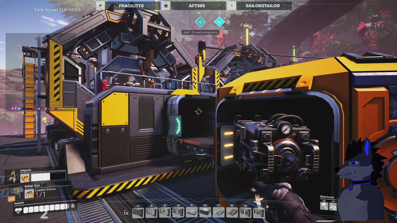 Satisfactory V4.0 Stream 14 - Hard Drive Hunt and Cable Rework